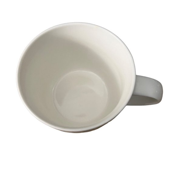 Starbucks 14oz Classic Coffee Mug White with Green Logo‎ - Picture 2 of 4